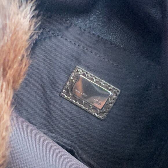 Fendi baguette mini mamma cute squirrel fur - Picture 2 of 14
